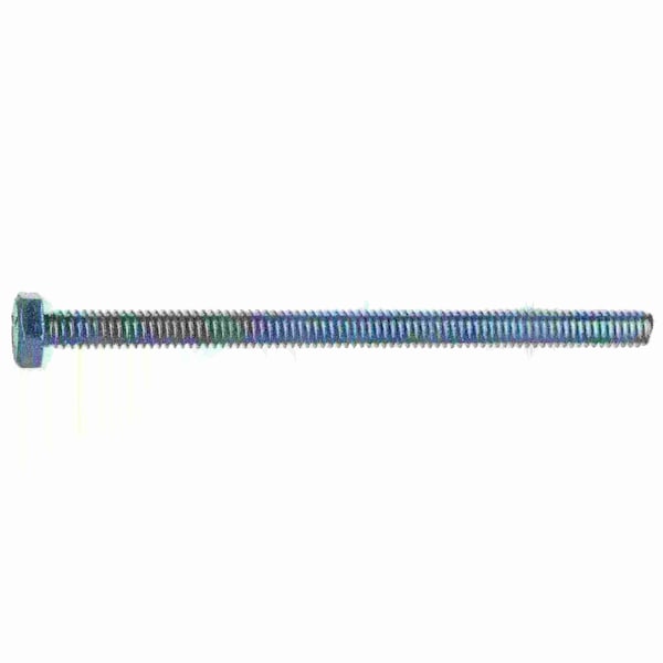 Midwest Fastener Grade 5, 1/4"-20 Hex Head Cap Screw, Zinc Plated Steel, 4 in L, 4 PK 933903 - main